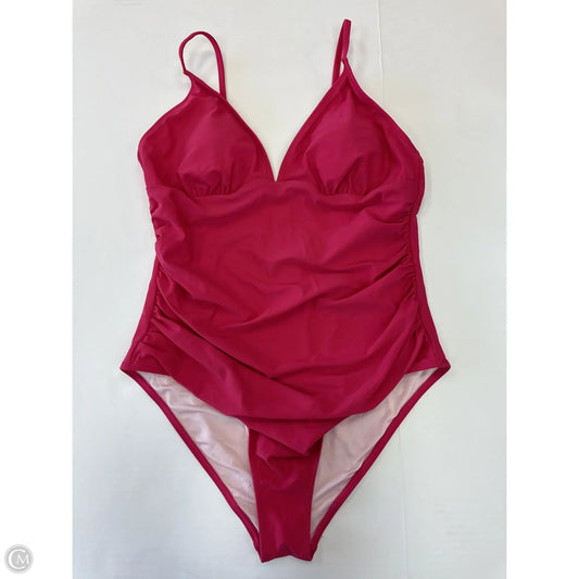 Swimsuit By Cupshe In Pink, Size: Xl