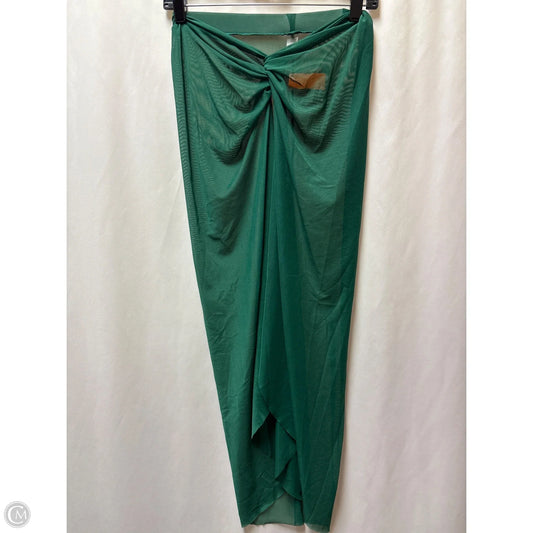 Swimwear Cover-up By Clothes Mentor In Green, Size: S