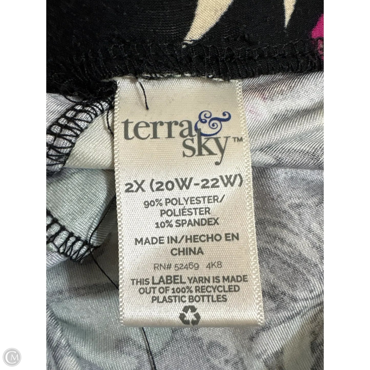 Skirt Maxi By Terra & Sky In Black, Size: 2x