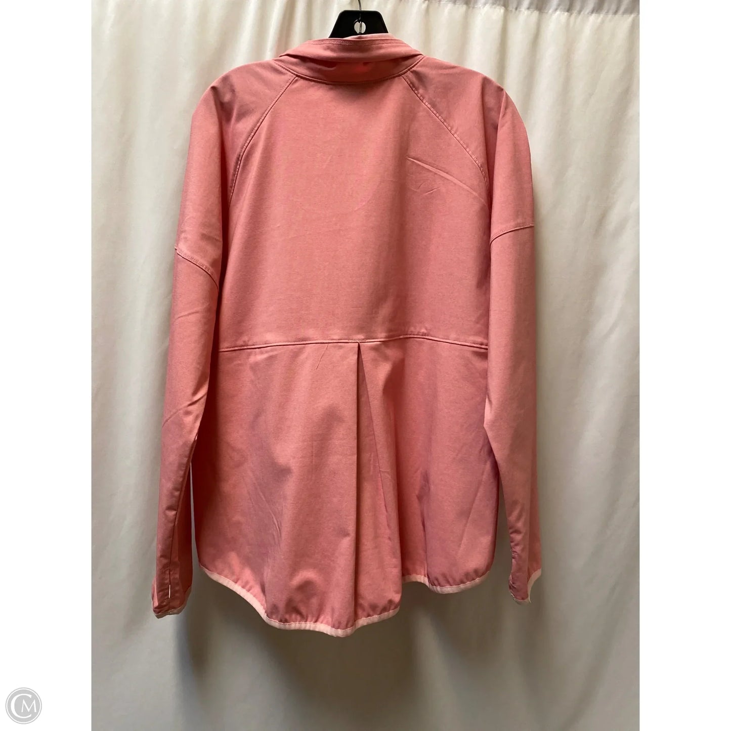 Jacket Windbreaker By Columbia In Pink, Size: L