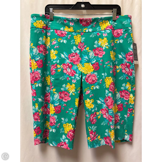 Shorts By Counterparts In Green, Size: 2x