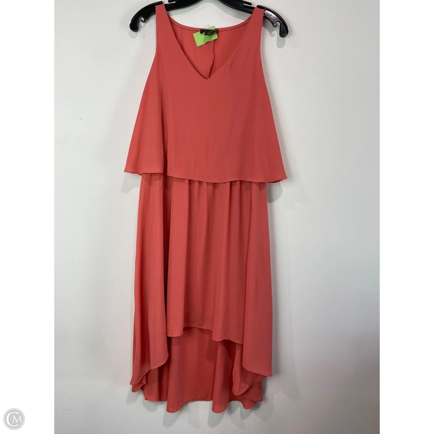 Dress Casual Midi By Metaphor In Pink, Size: M