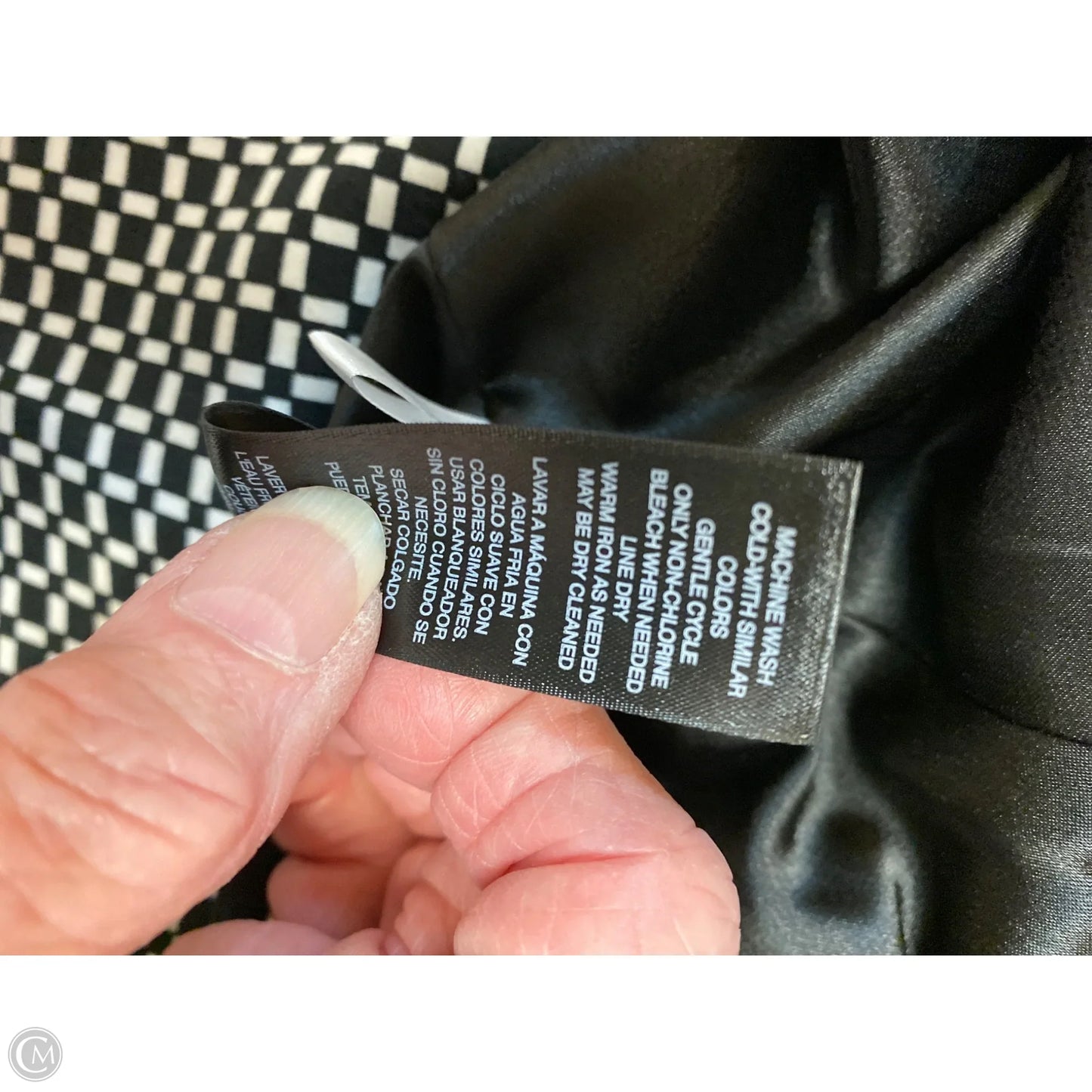 Top Sleeveless By White House Black Market In Black & White, Size: Xs