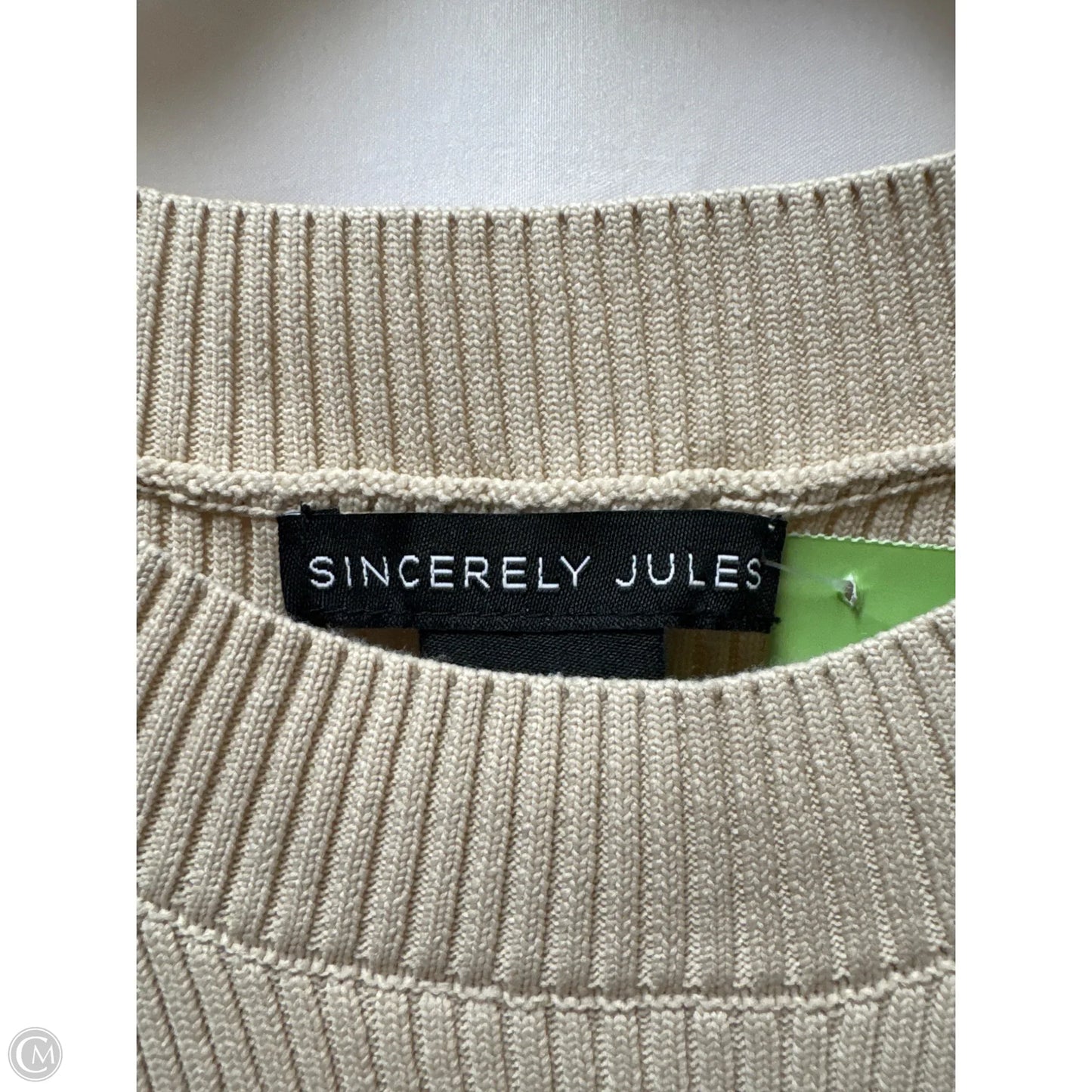 Dress Casual Midi By Clothes Mentor In Tan, Size: Xl