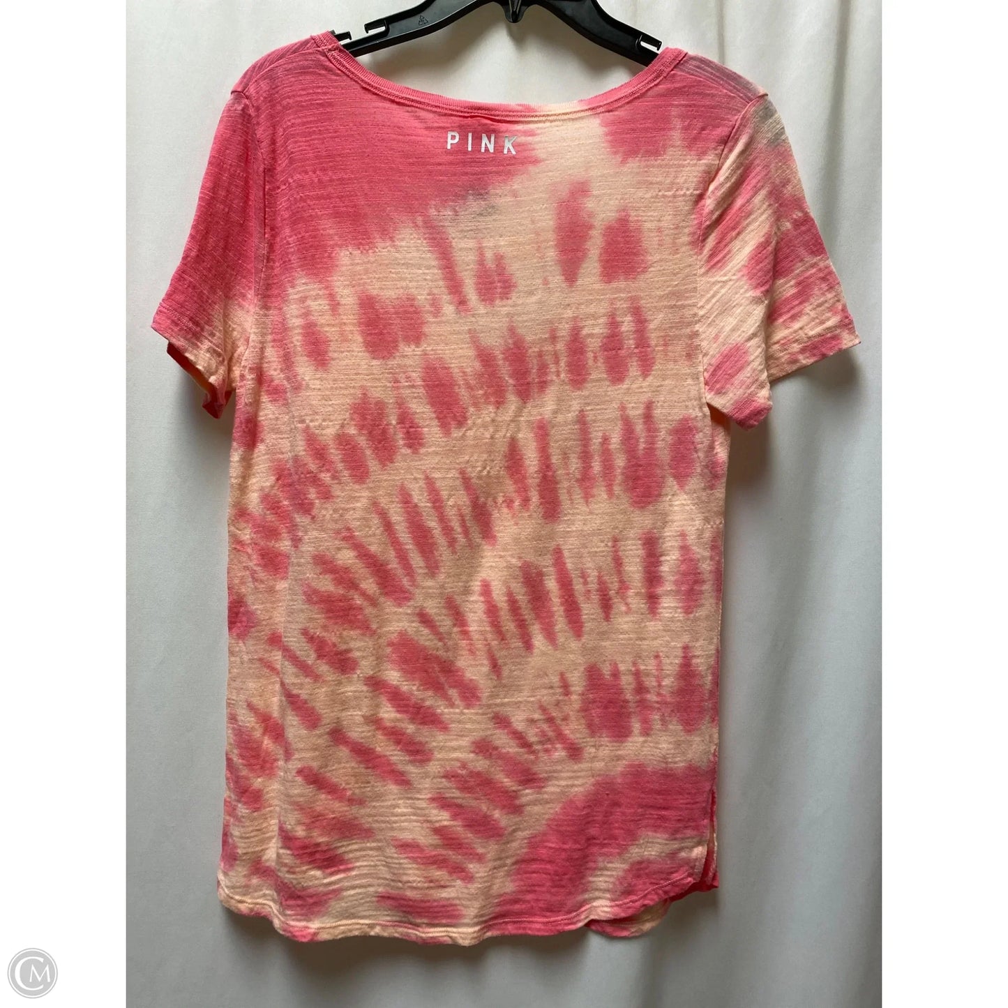 Top Short Sleeve By Pink In Pink, Size: M