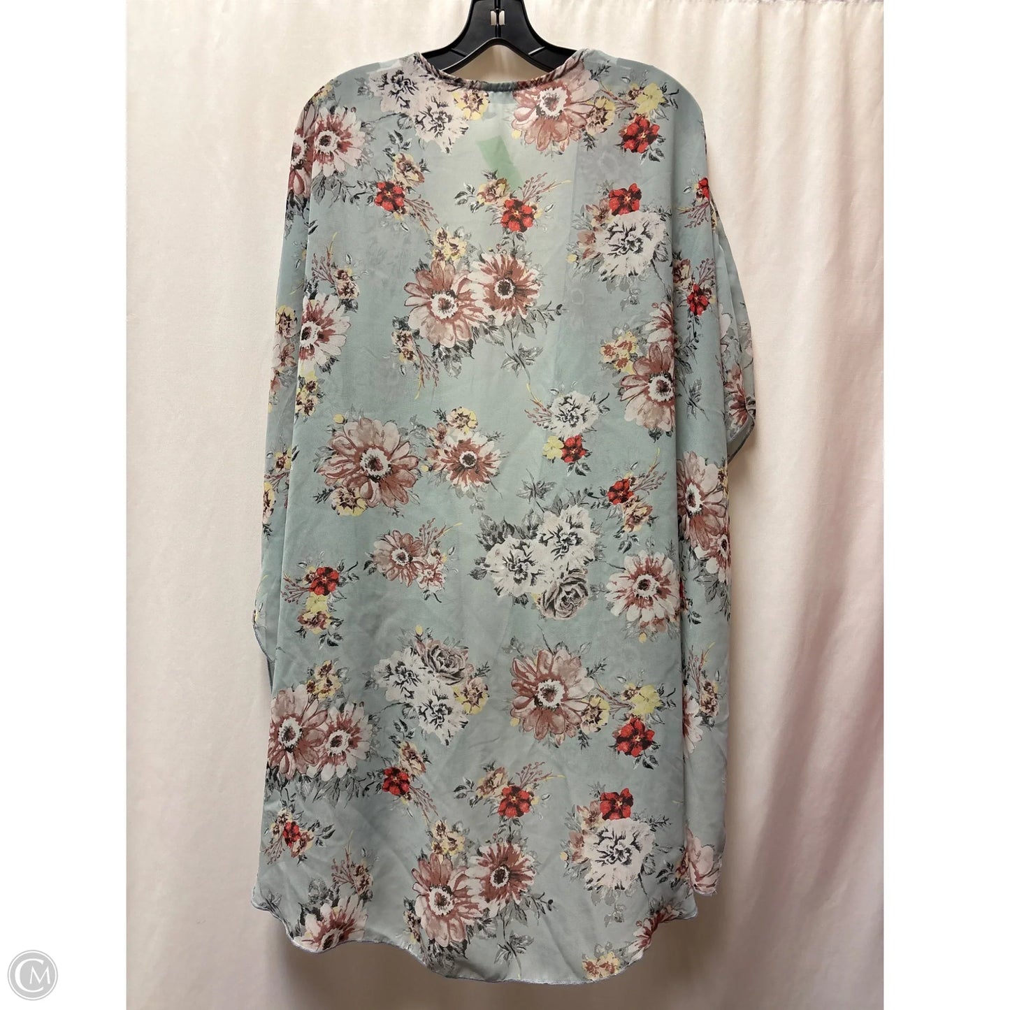 Swimwear Cover-up By Clothes Mentor In Blue, Size: 2x