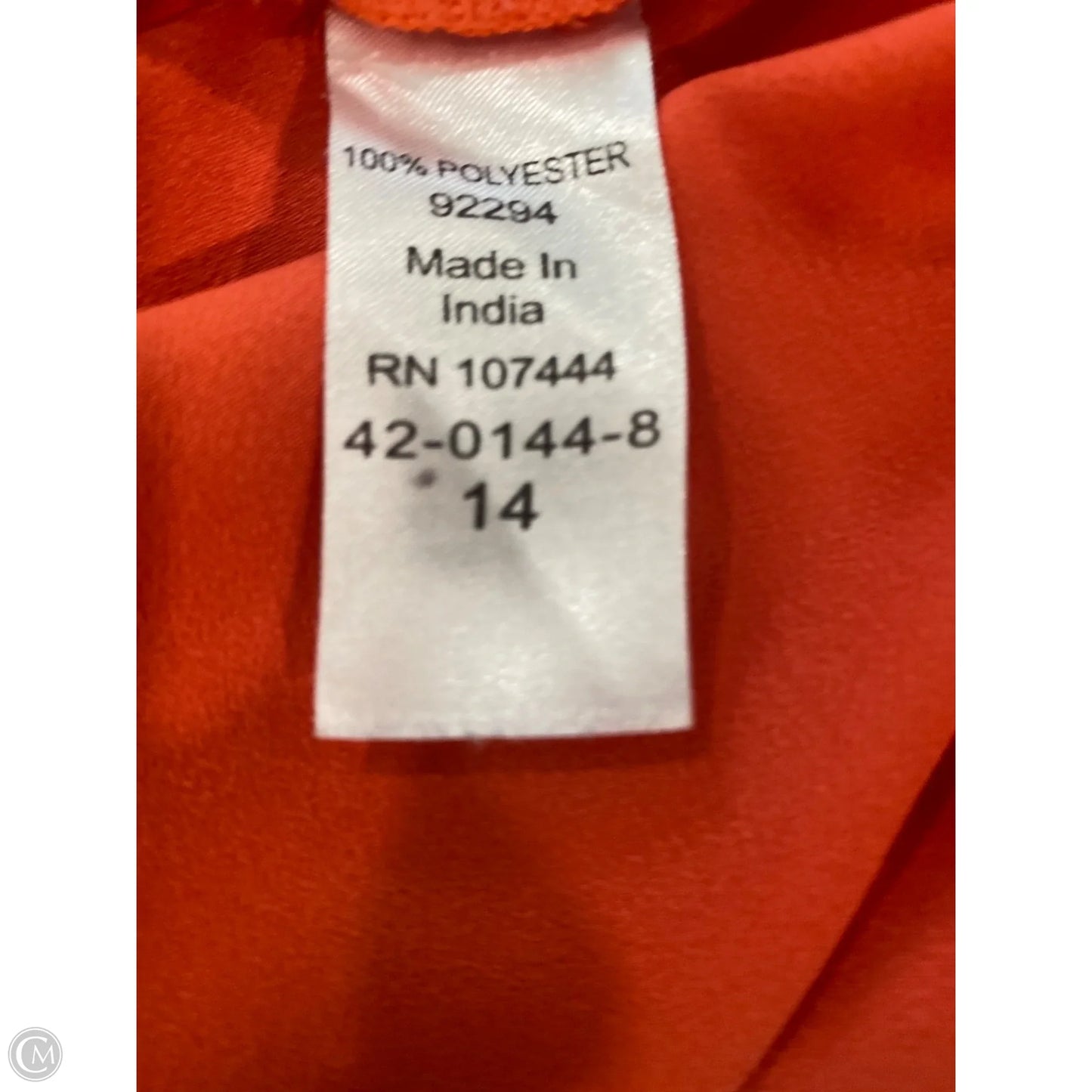 Top Short Sleeve By Jessica London In Pink, Size: L