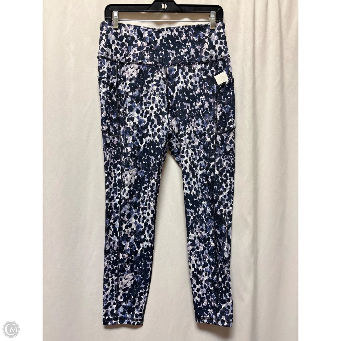 Athletic Leggings By Gaiam In Purple, Size: L