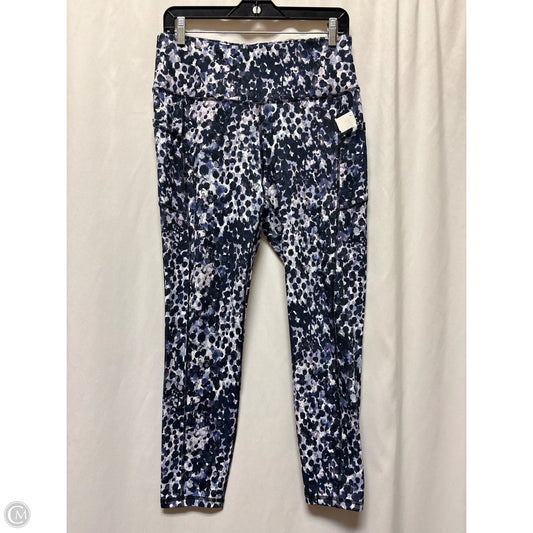 Athletic Leggings By Gaiam In Purple, Size: L