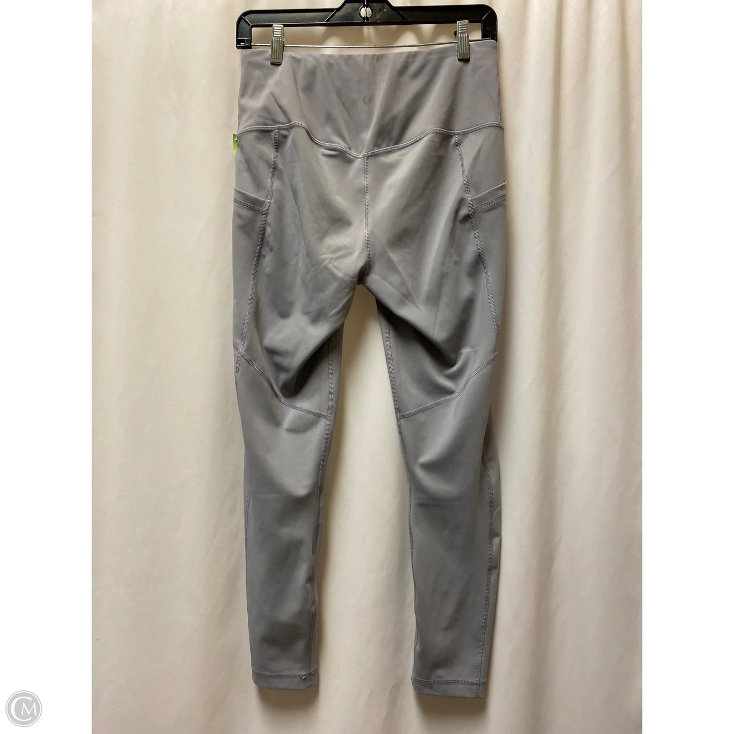 Athletic Leggings By 90 Degrees By Reflex In Grey, Size: L