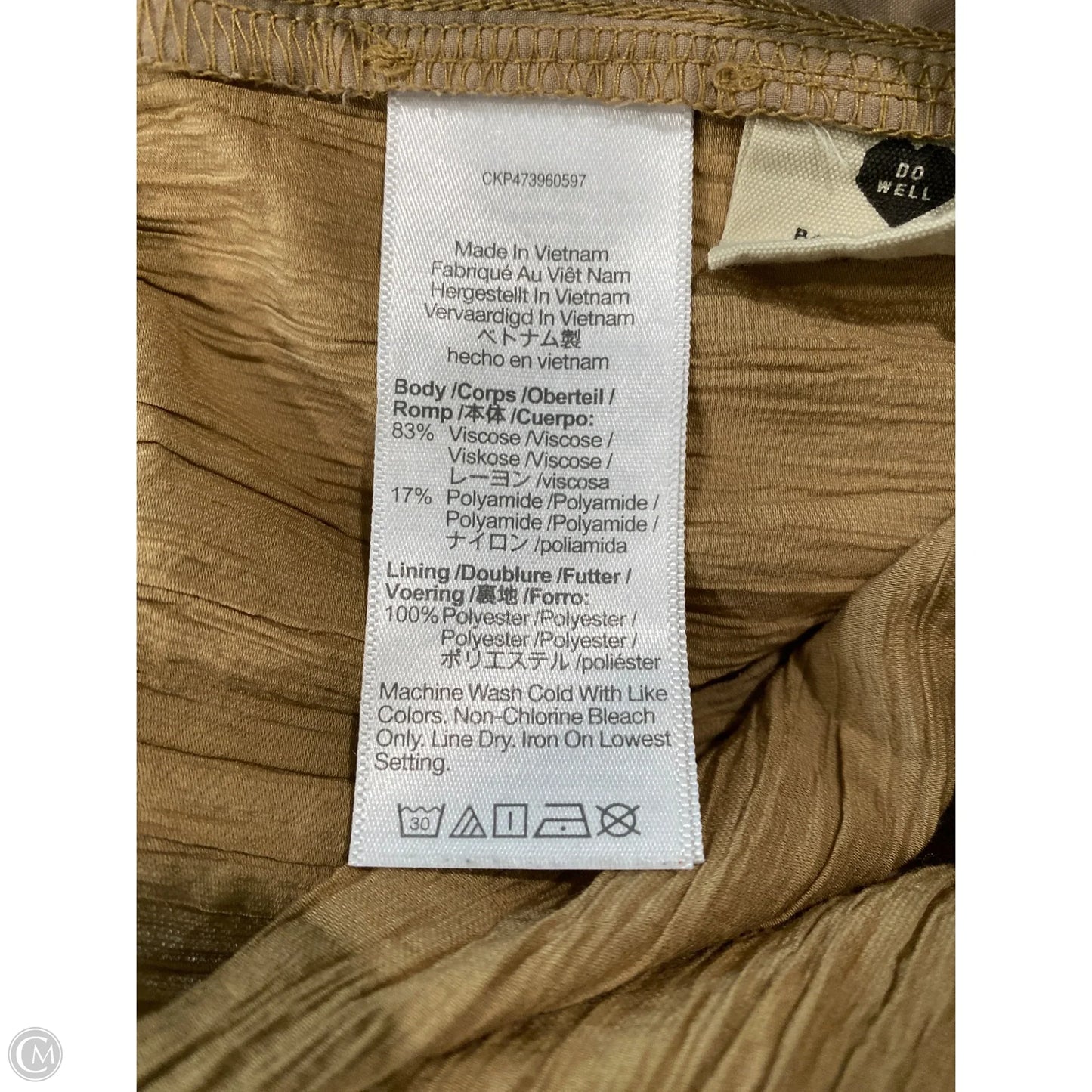 Pants Dress By Madewell In Brown, Size: L