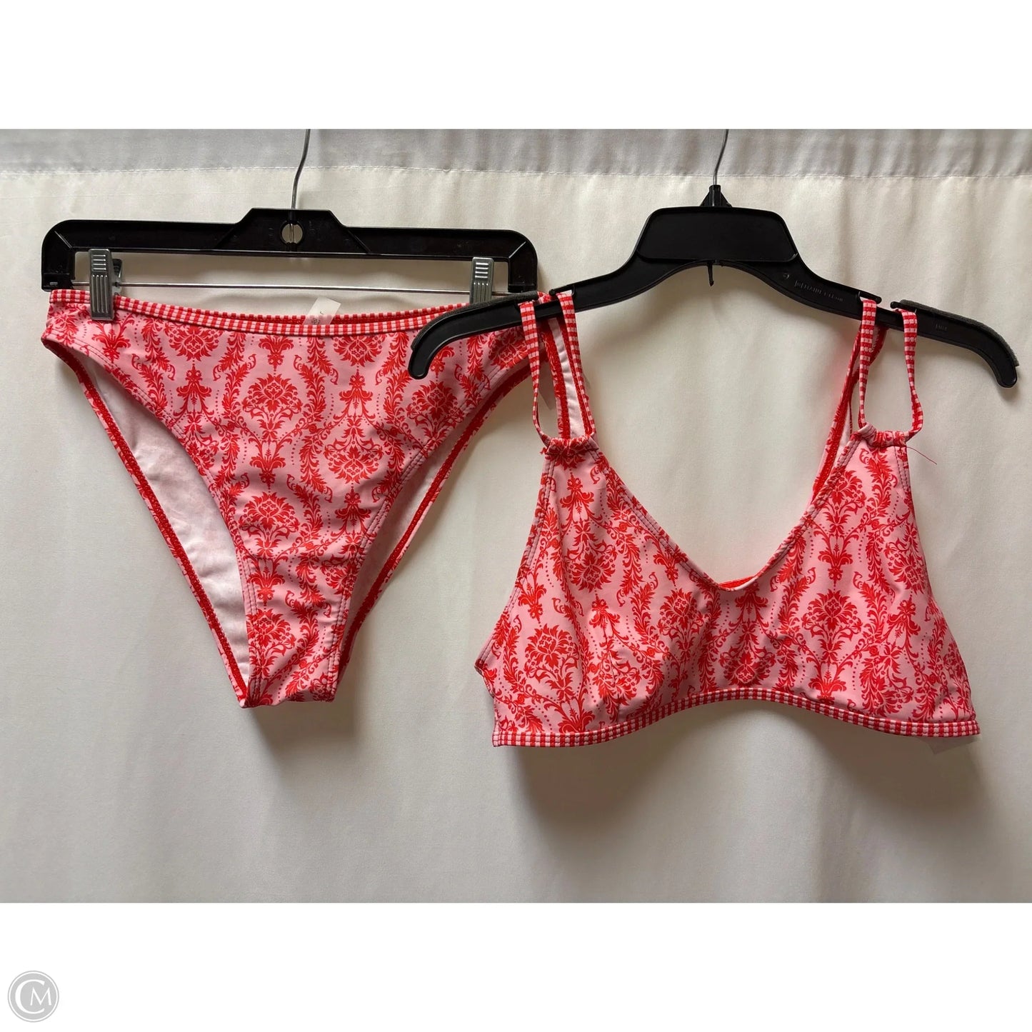 Swimsuit 2pc By Clothes Mentor In Red, Size: L