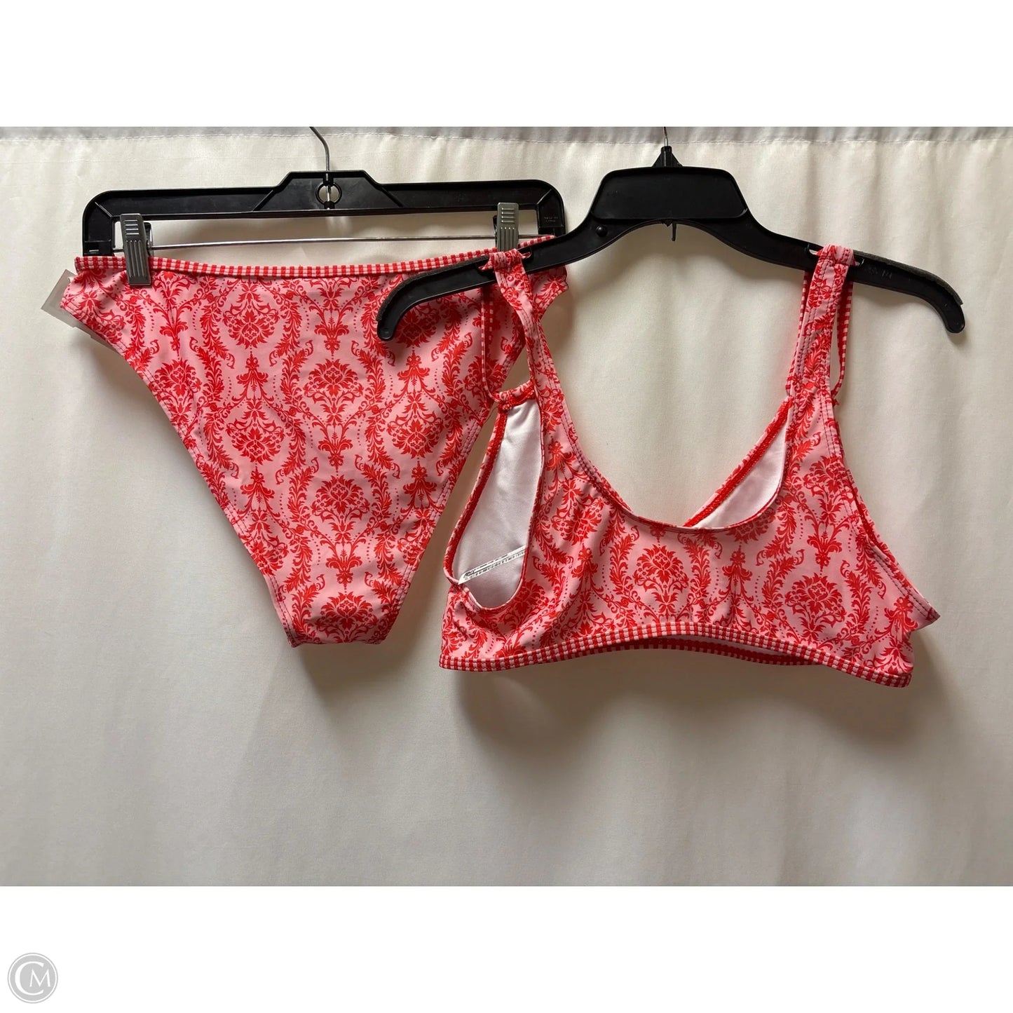 Swimsuit 2pc By Clothes Mentor In Red, Size: L