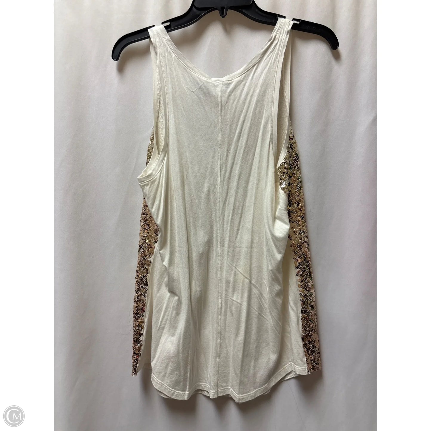Tank Top By Express In Gold, Size: L