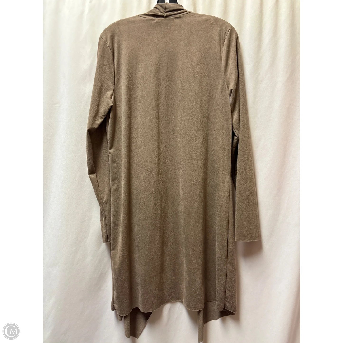 Cardigan By Clothes Mentor In Tan, Size: M