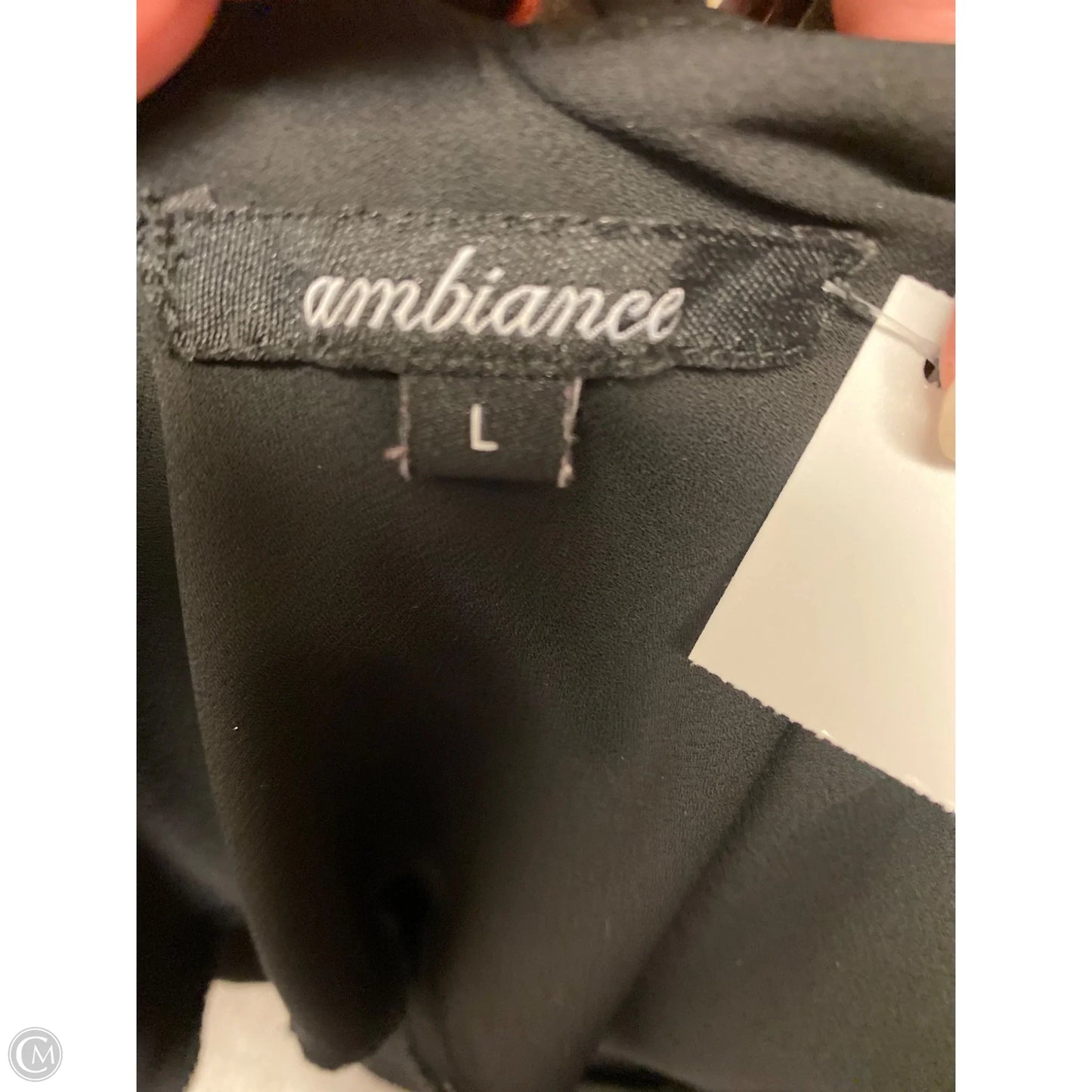 Tank Top By Ambiance Apparel In Black, Size: L