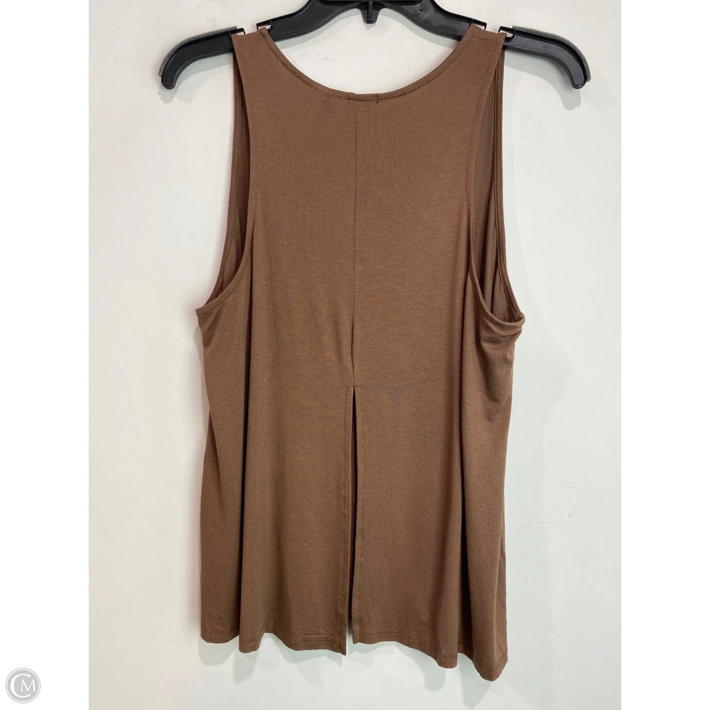 Tank Top By Ambiance Apparel In Brown, Size: L
