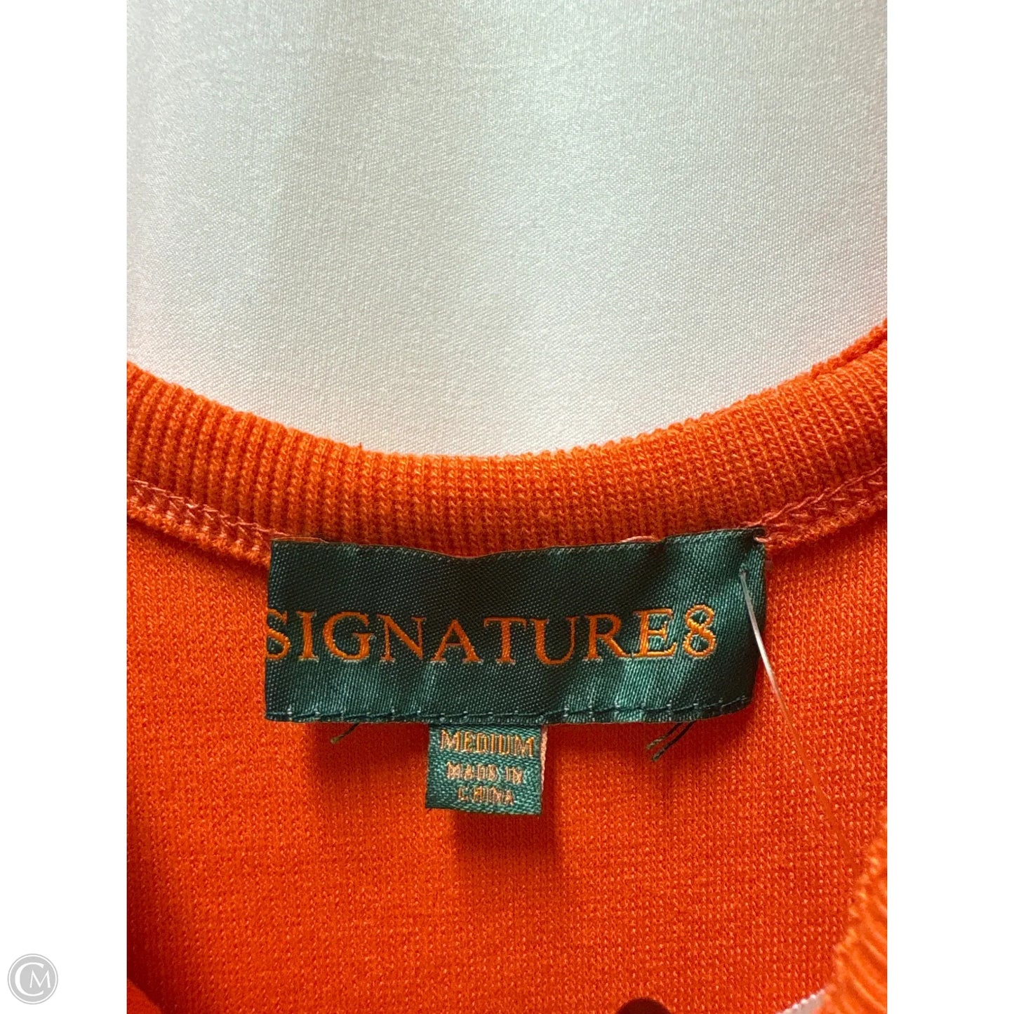 Dress Casual Short By Clothes Mentor In Orange, Size: M