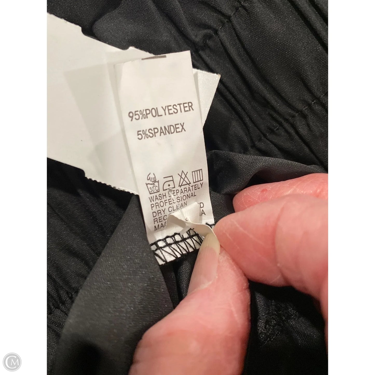 Athletic Shorts By Clothes Mentor In Black, Size: L