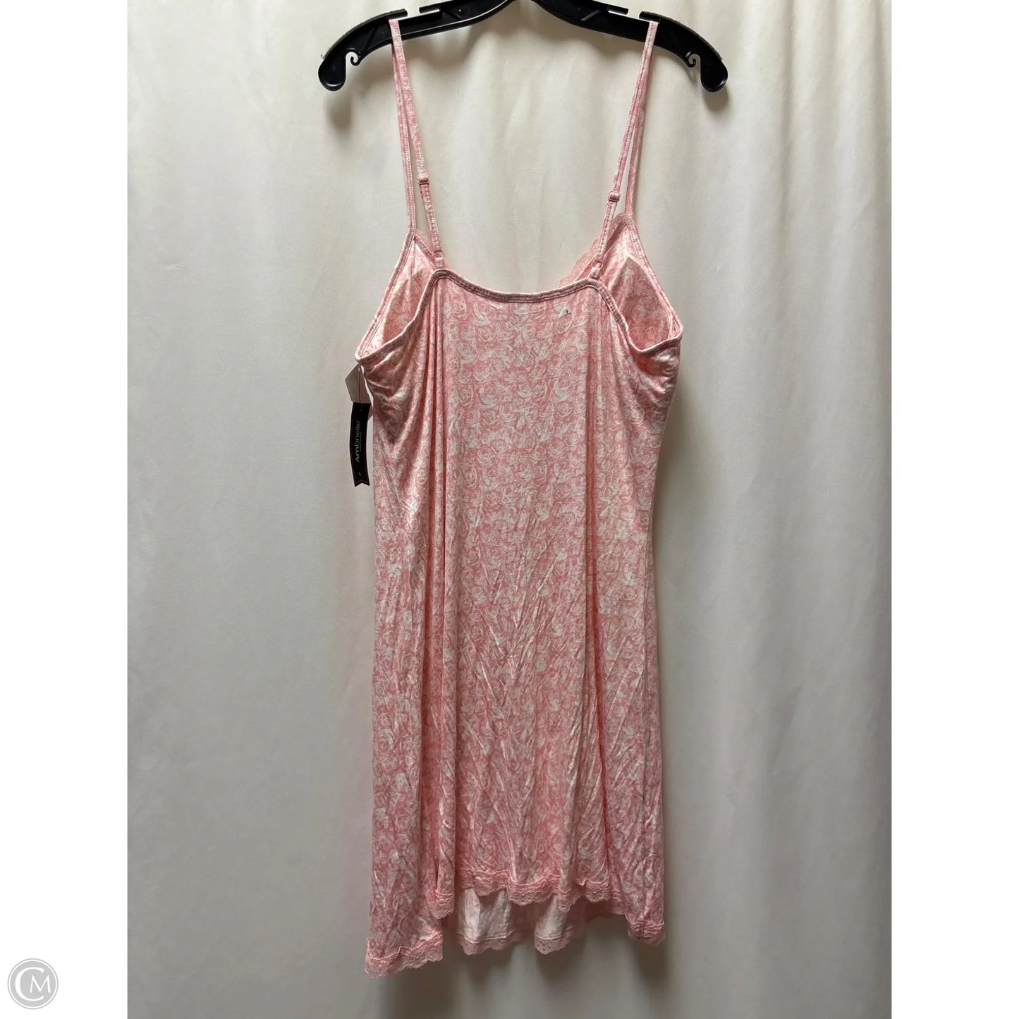 Nightgown By Clothes Mentor In Pink, Size: L