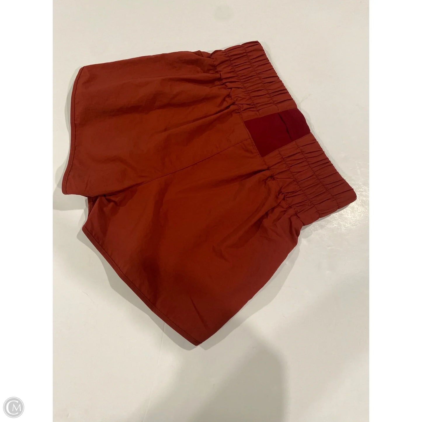Athletic Shorts By Zenana Outfitters In Brown, Size: L