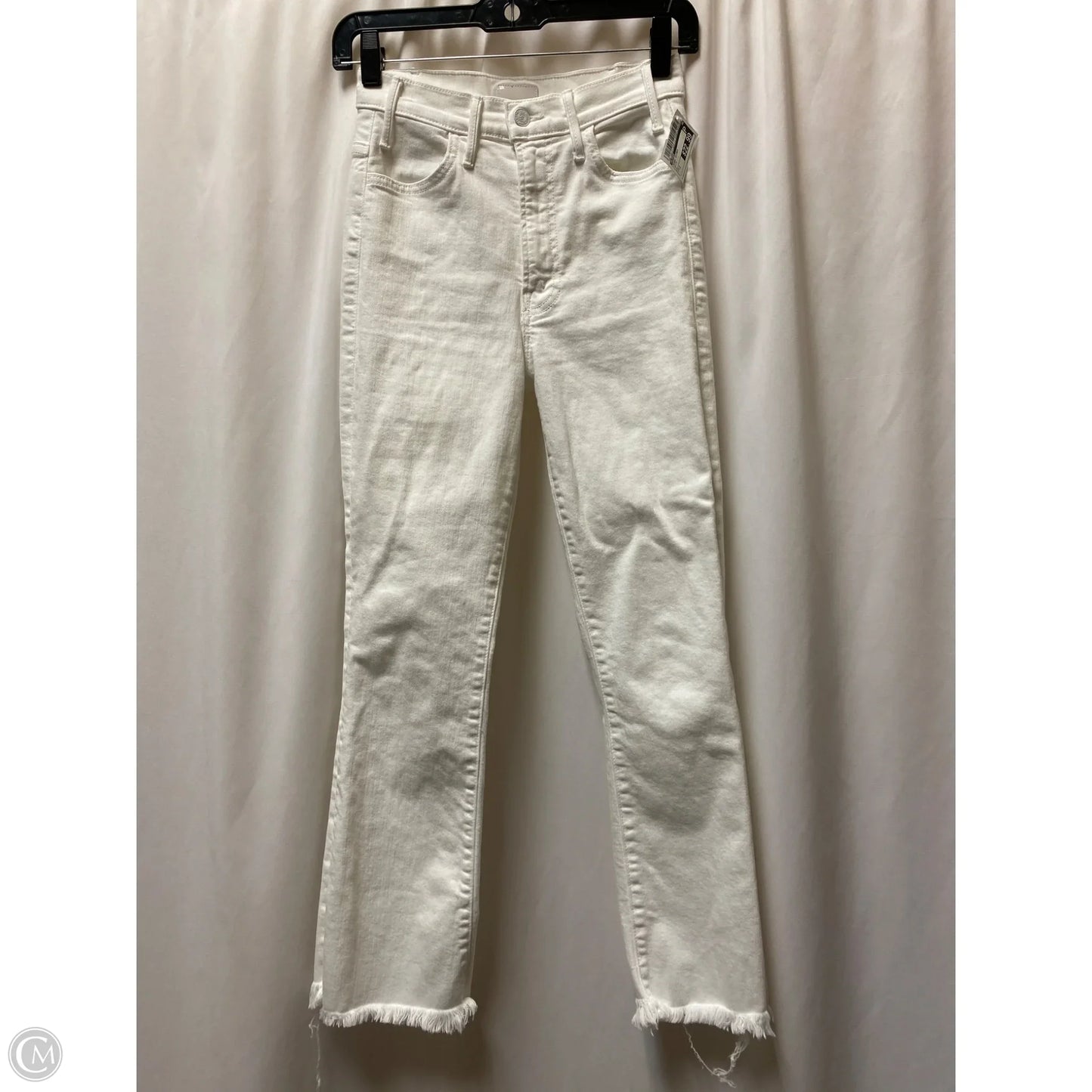 Jeans Skinny By Mother In White, Size: 2