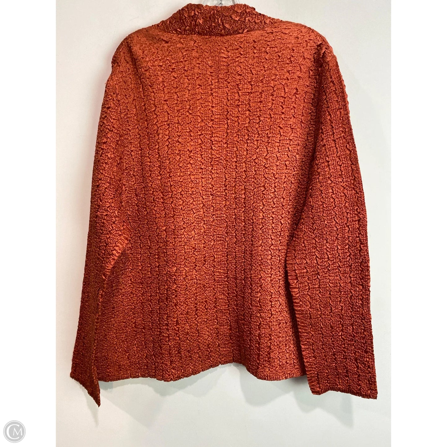 Blazer By Clothes Mentor In Orange, Size: Xl