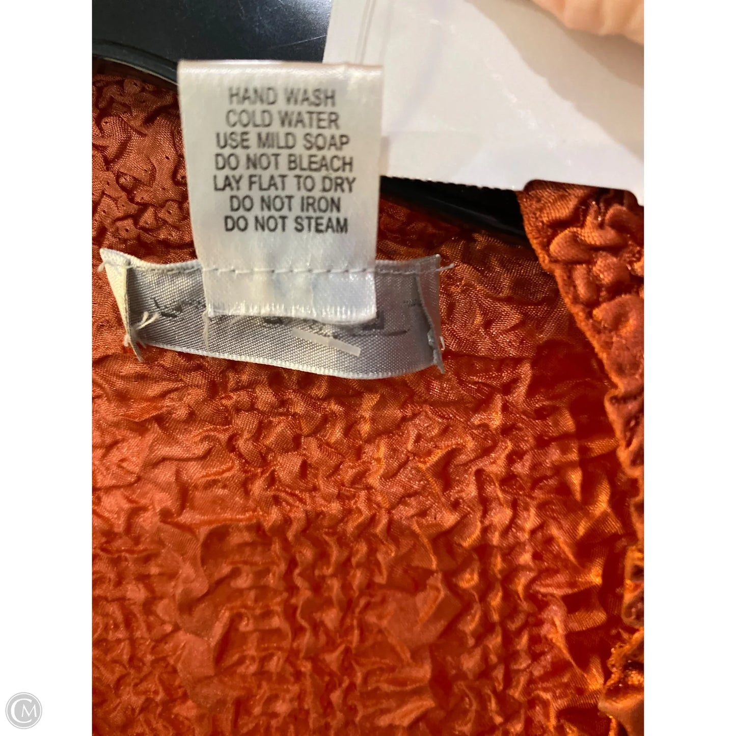 Blazer By Clothes Mentor In Orange, Size: Xl