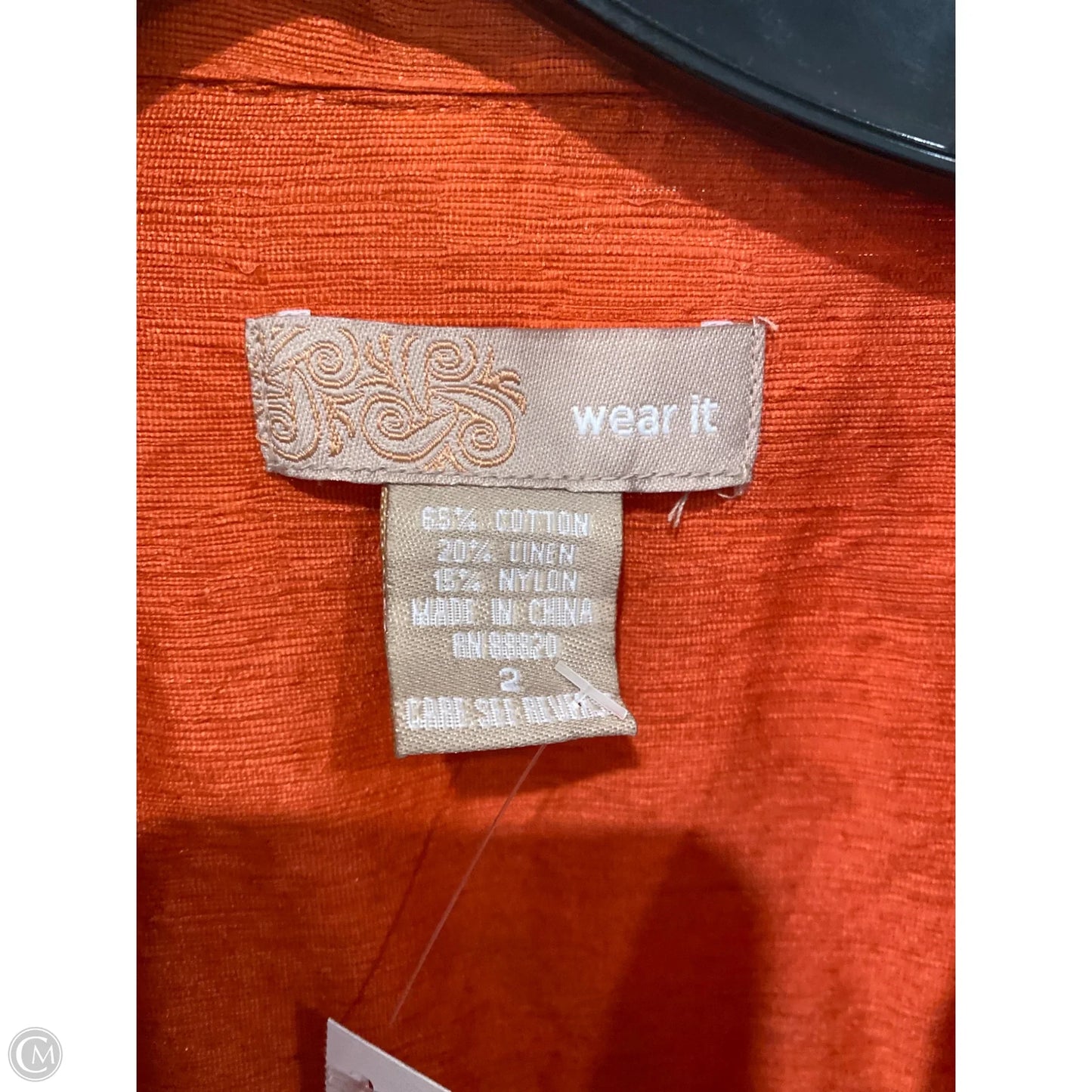 Jacket Other By Clothes Mentor In Orange, Size: Xl