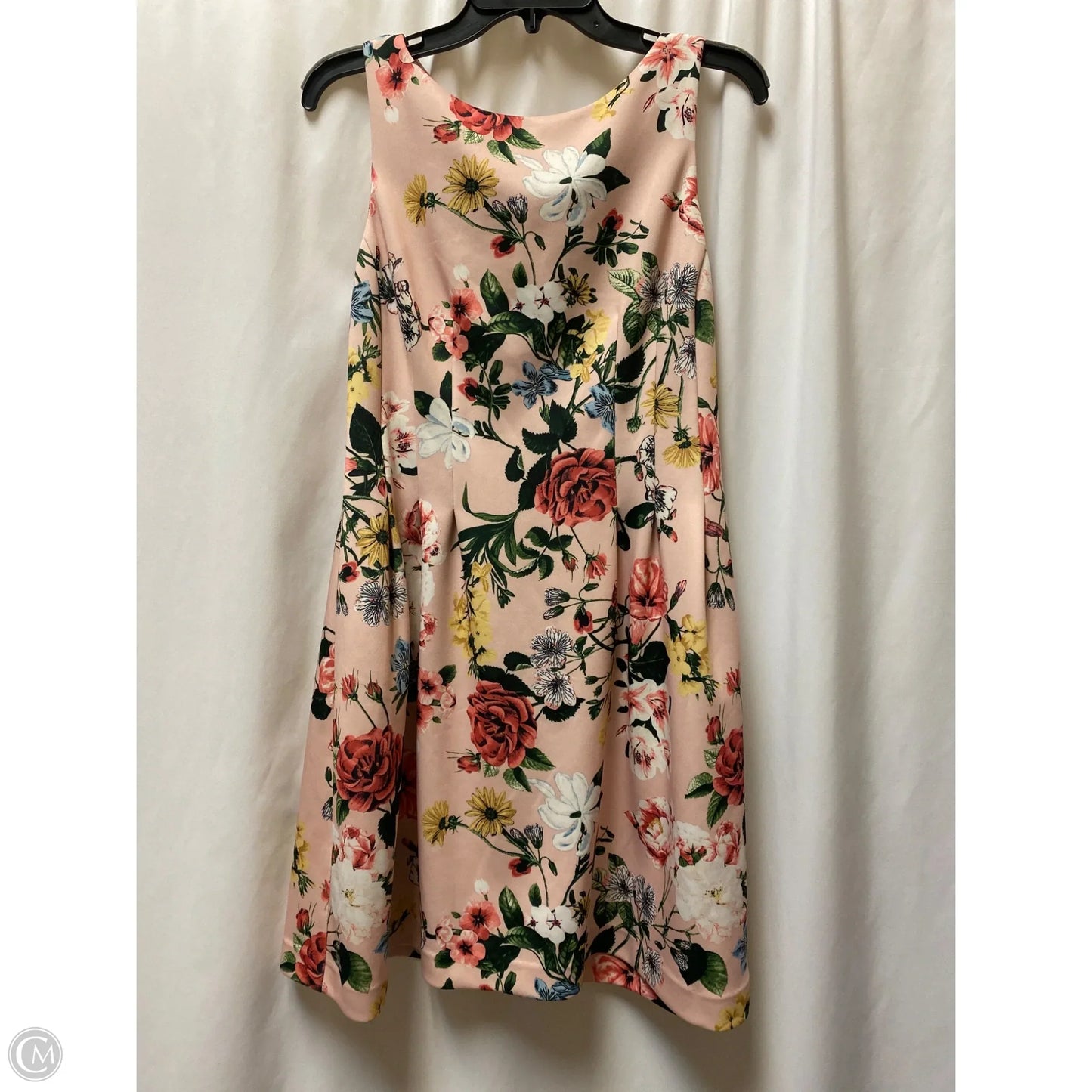 Dress Casual Midi By Vince Camuto In Pink, Size: L