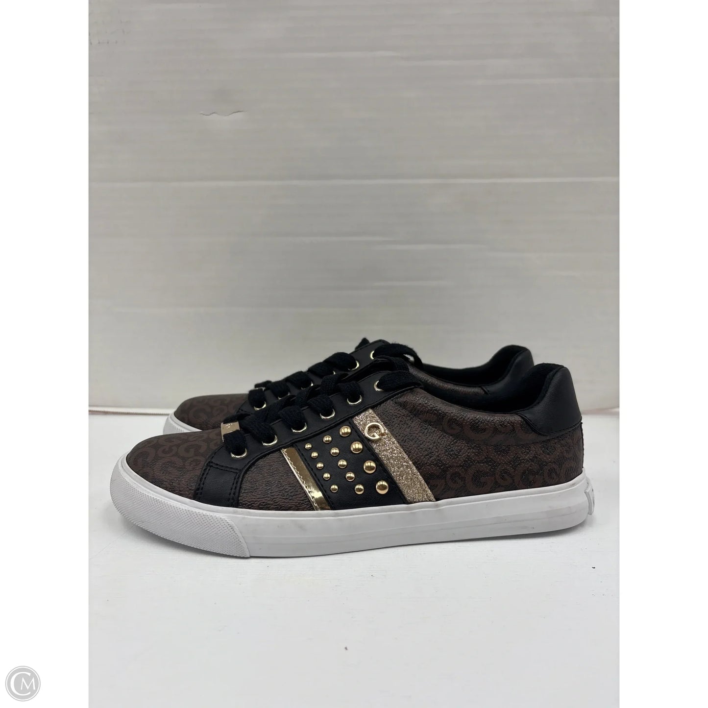 Sandals Heels Block By Comfort Casual In Brown, Size: 10