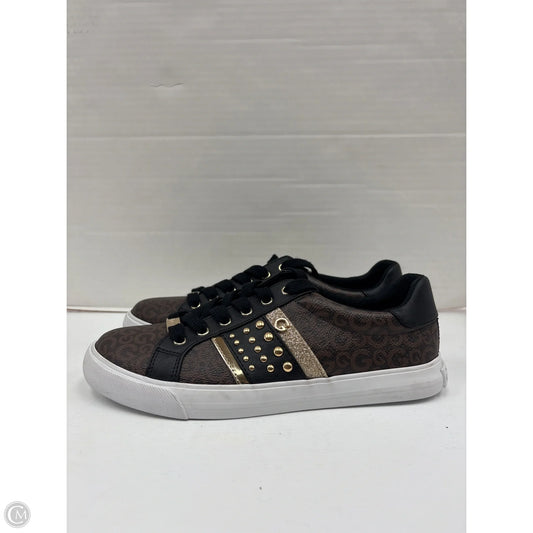 Sandals Heels Block By Comfort Casual In Brown, Size: 10