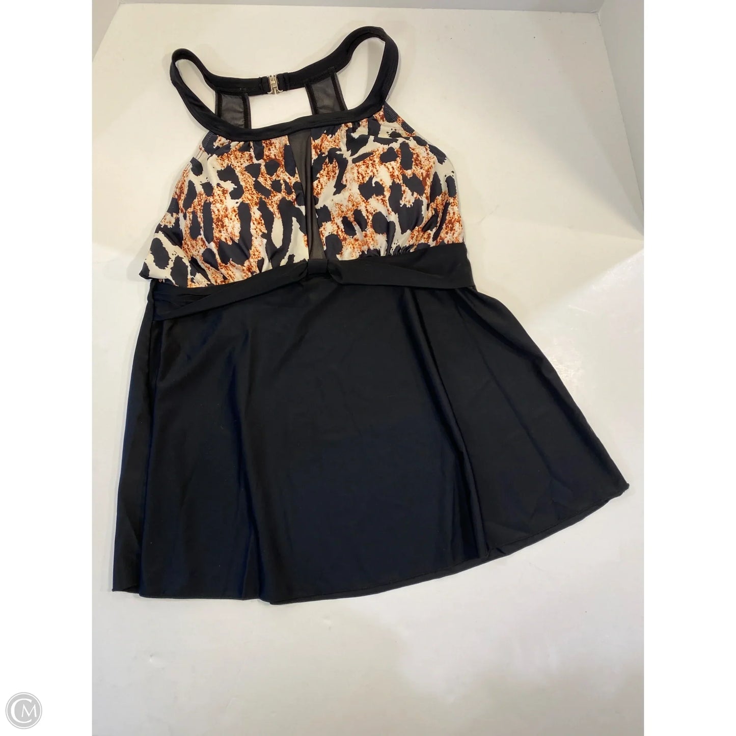 Swimsuit Top By Chicsoul In Animal Print, Size: Xl