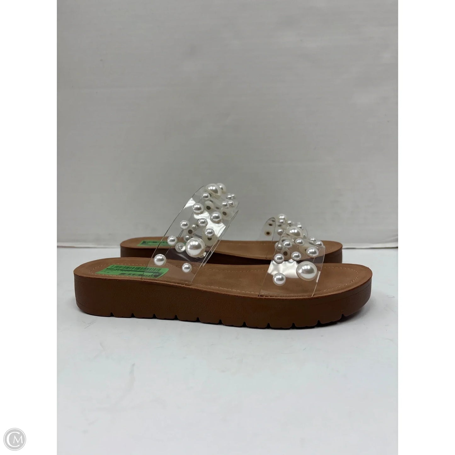 Sandals Flats By Corkys In White, Size: 9