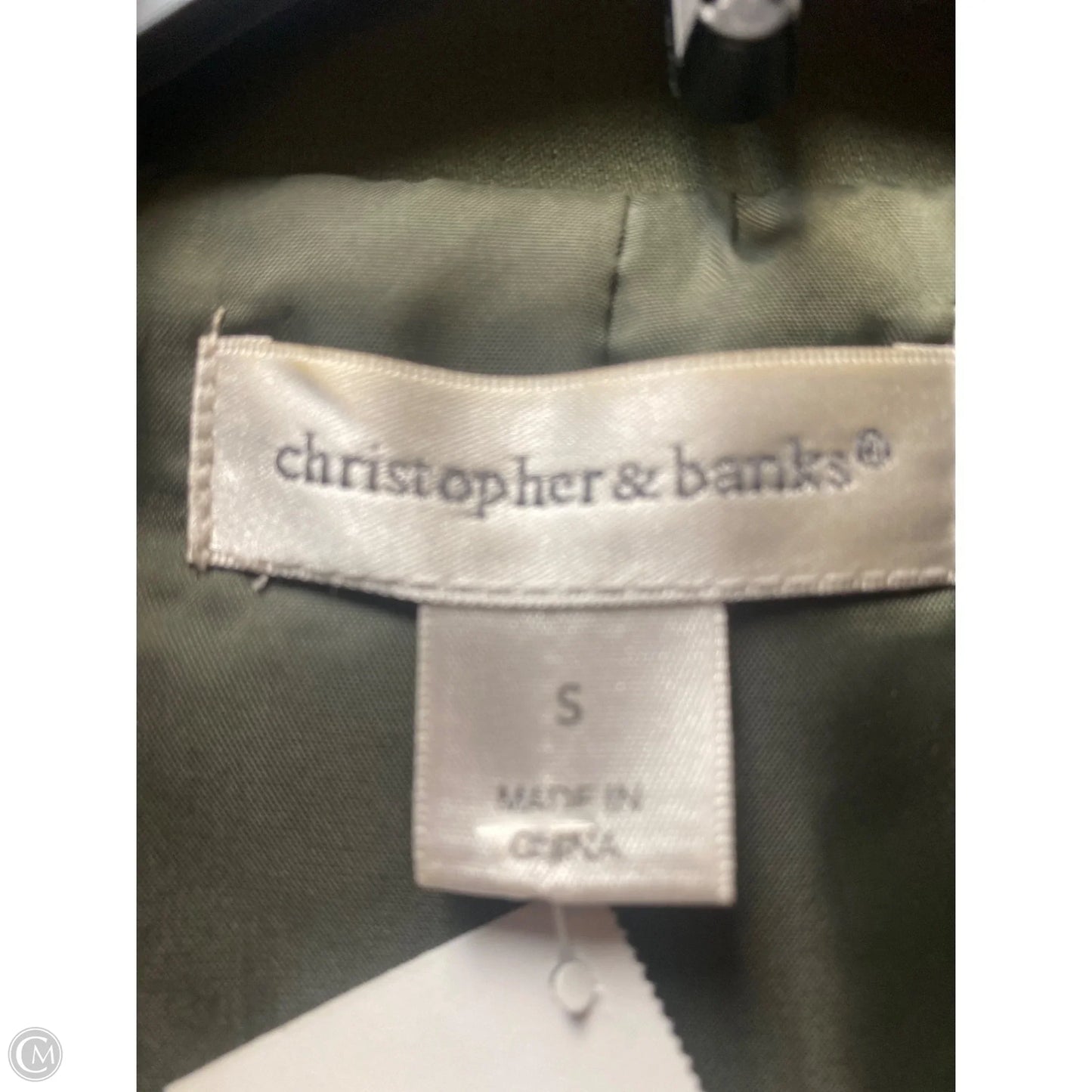 Blazer By Christopher And Banks In Green, Size: S