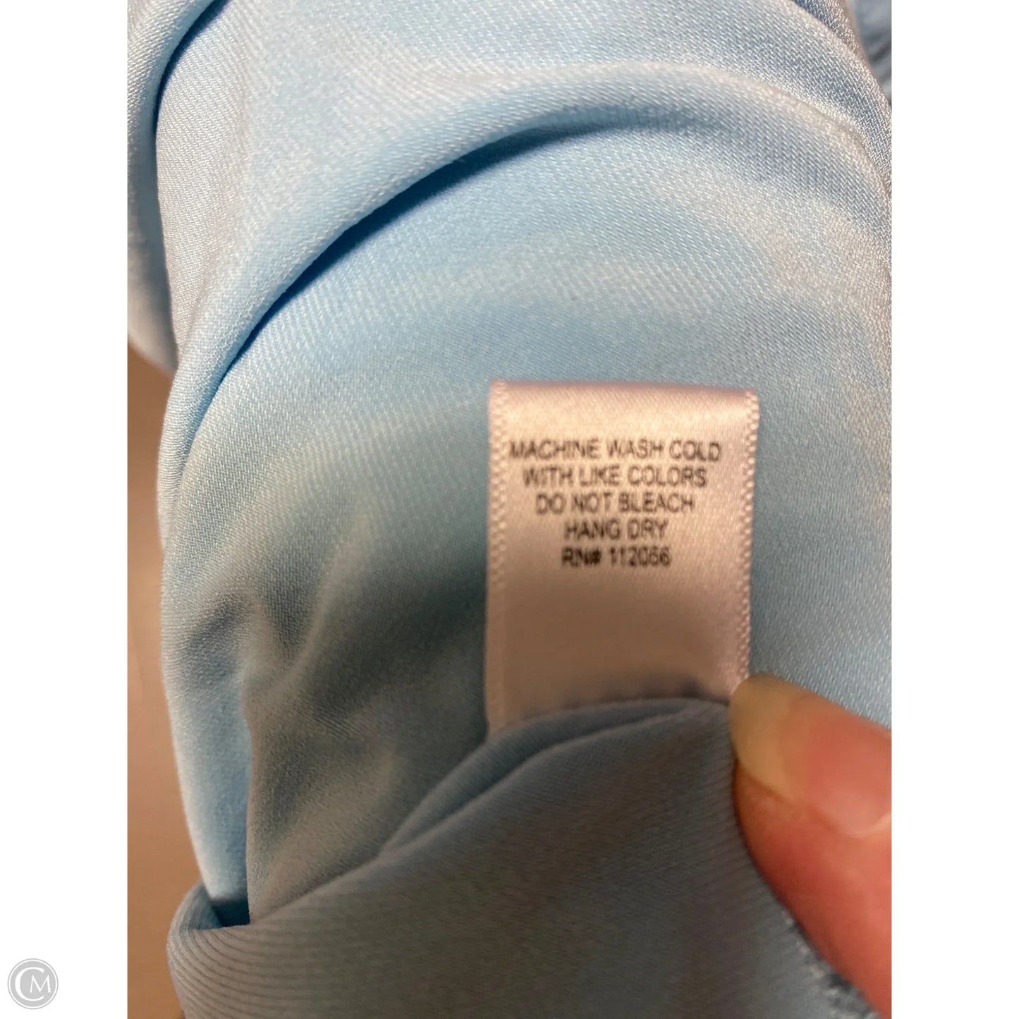 Top Short Sleeve By Zenana Outfitters In Blue, Size: 1x