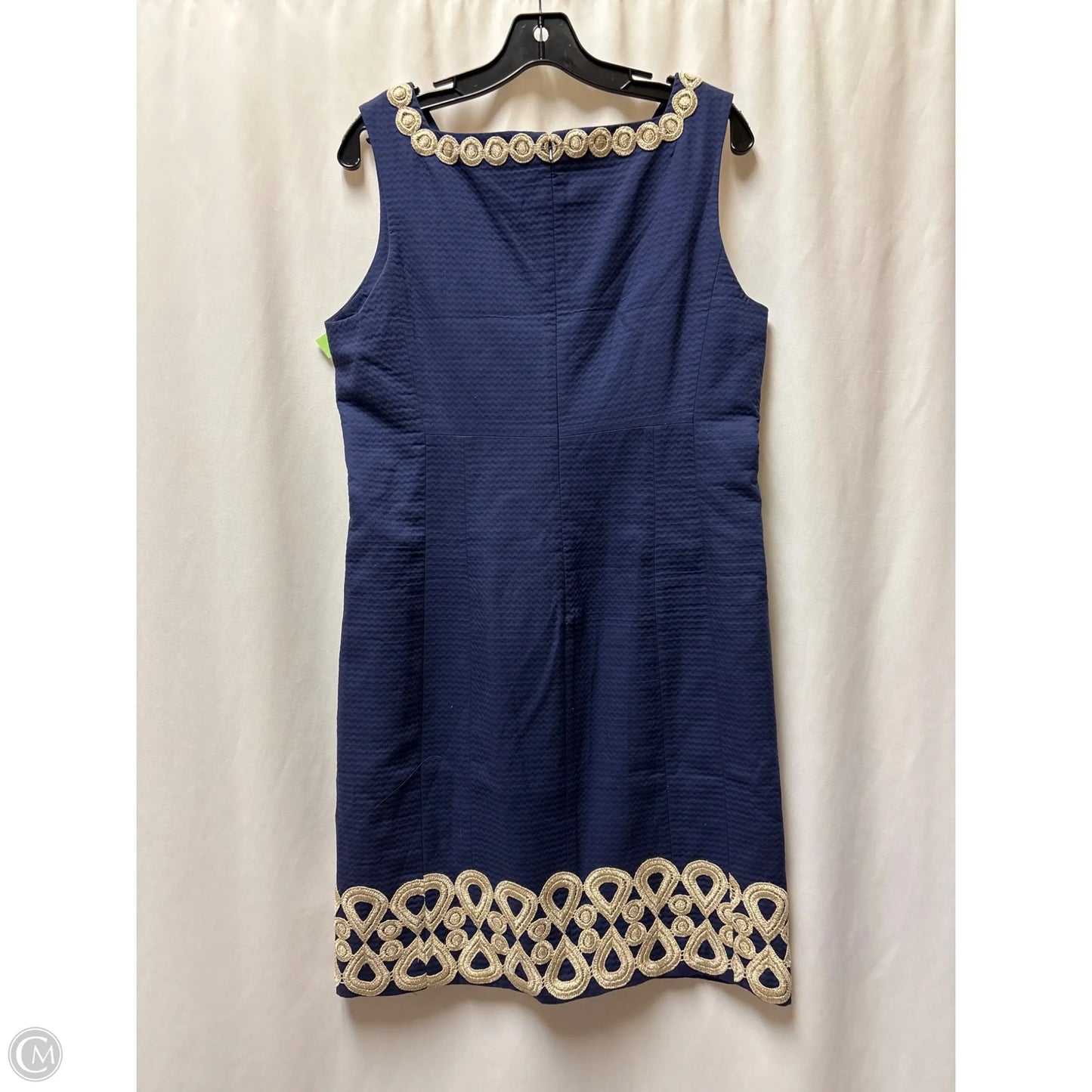 Dress Designer By Lilly Pulitzer In Navy, Size: L