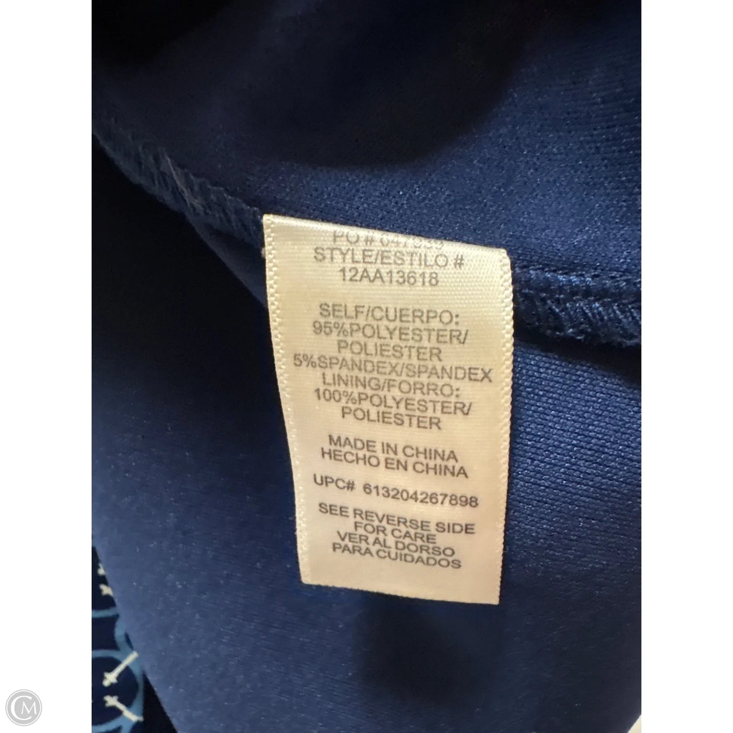 Dress Casual Midi By Halo In Blue, Size: Xs