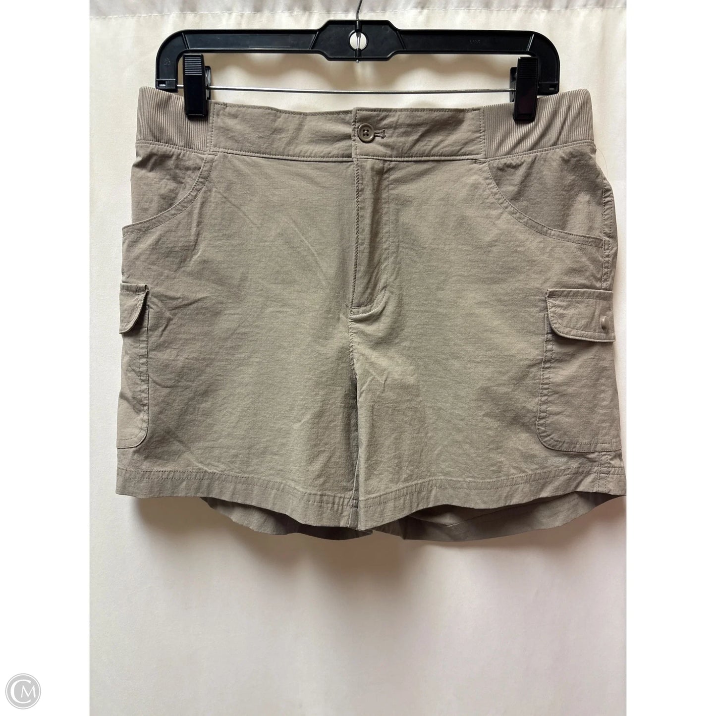 Shorts By Eddie Bauer In Taupe, Size: M