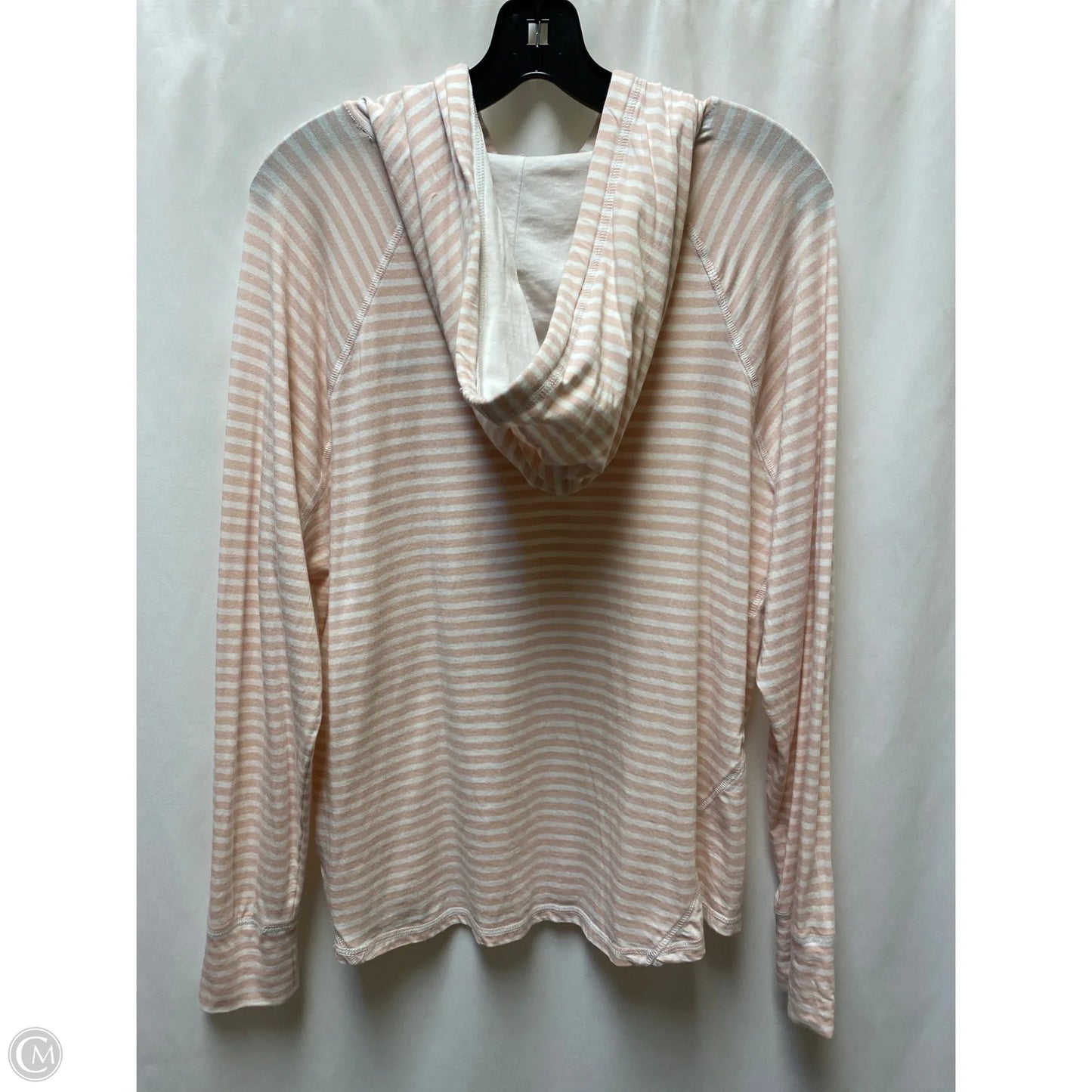 Top Long Sleeve By Tommy Hilfiger In Peach, Size: L