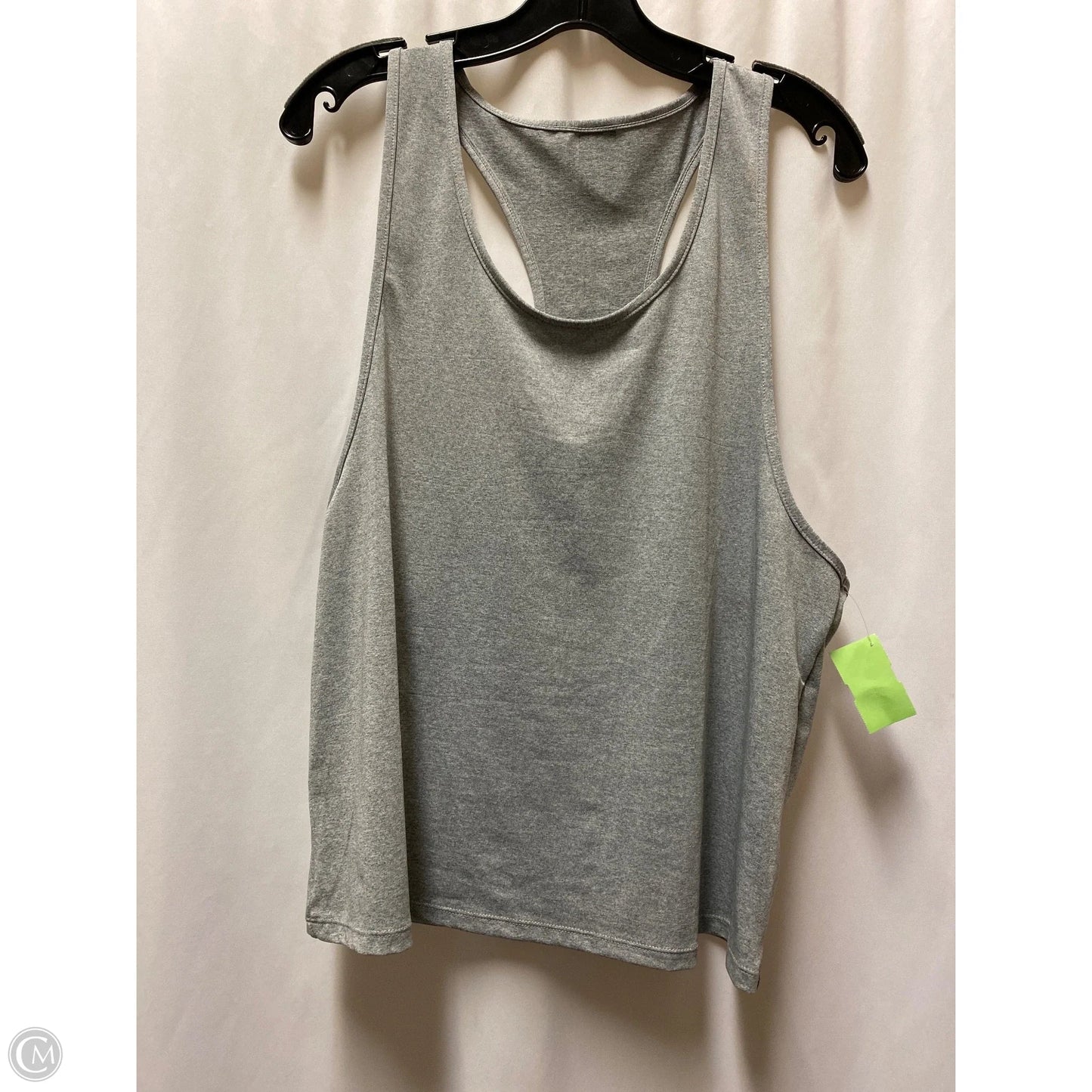 Athletic Tank Top By Shein In Grey, Size: L