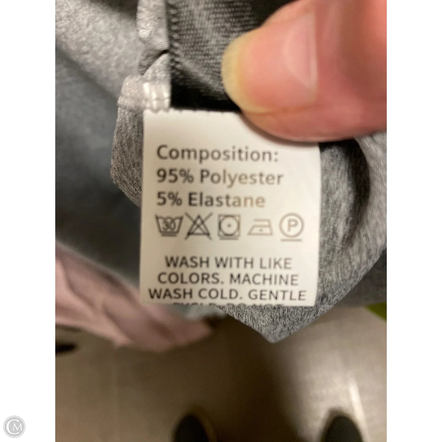 Athletic Tank Top By Shein In Grey, Size: L