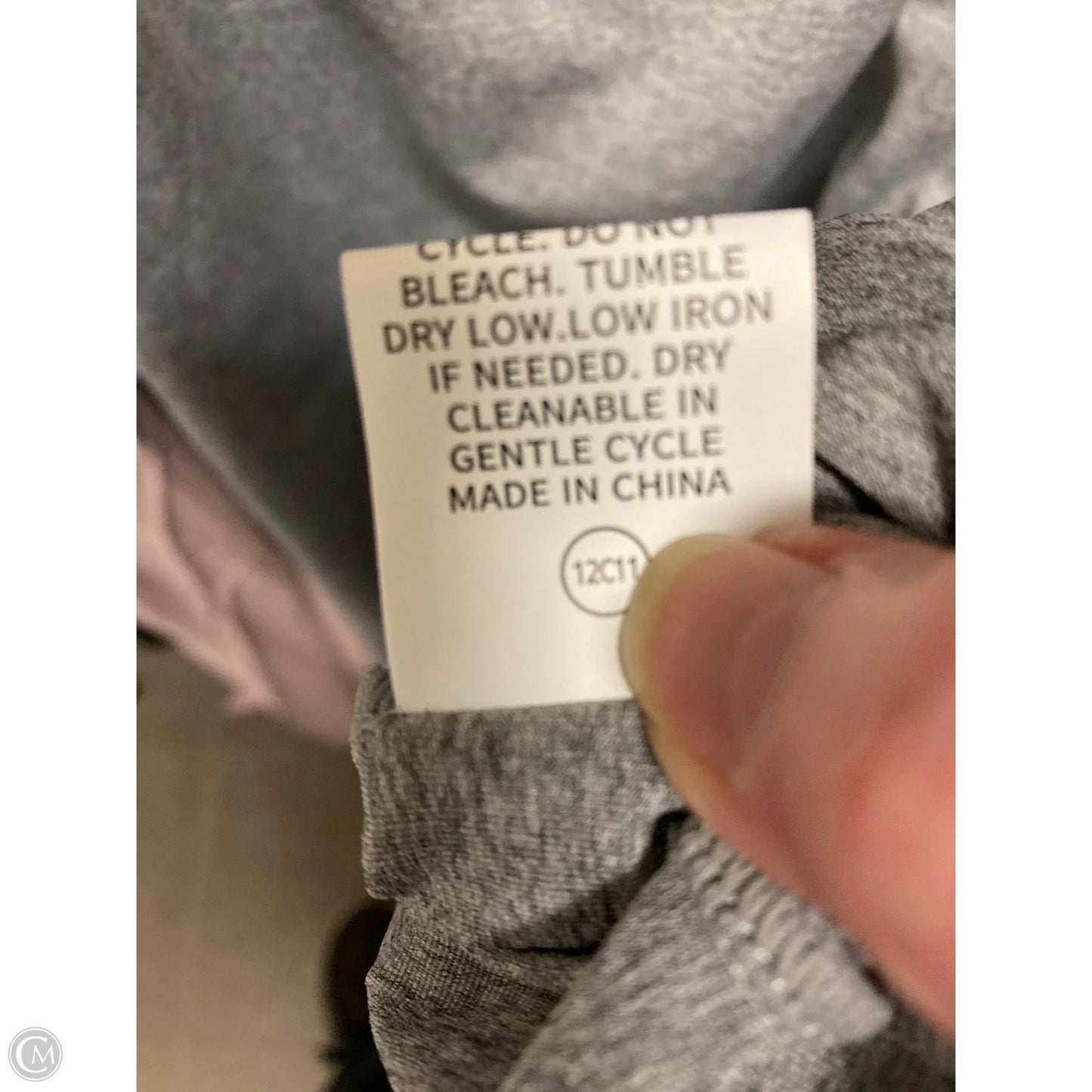 Athletic Tank Top By Shein In Grey, Size: L