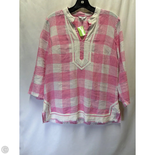 Top 3/4 Sleeve By Crown And Ivy In Pink, Size: S