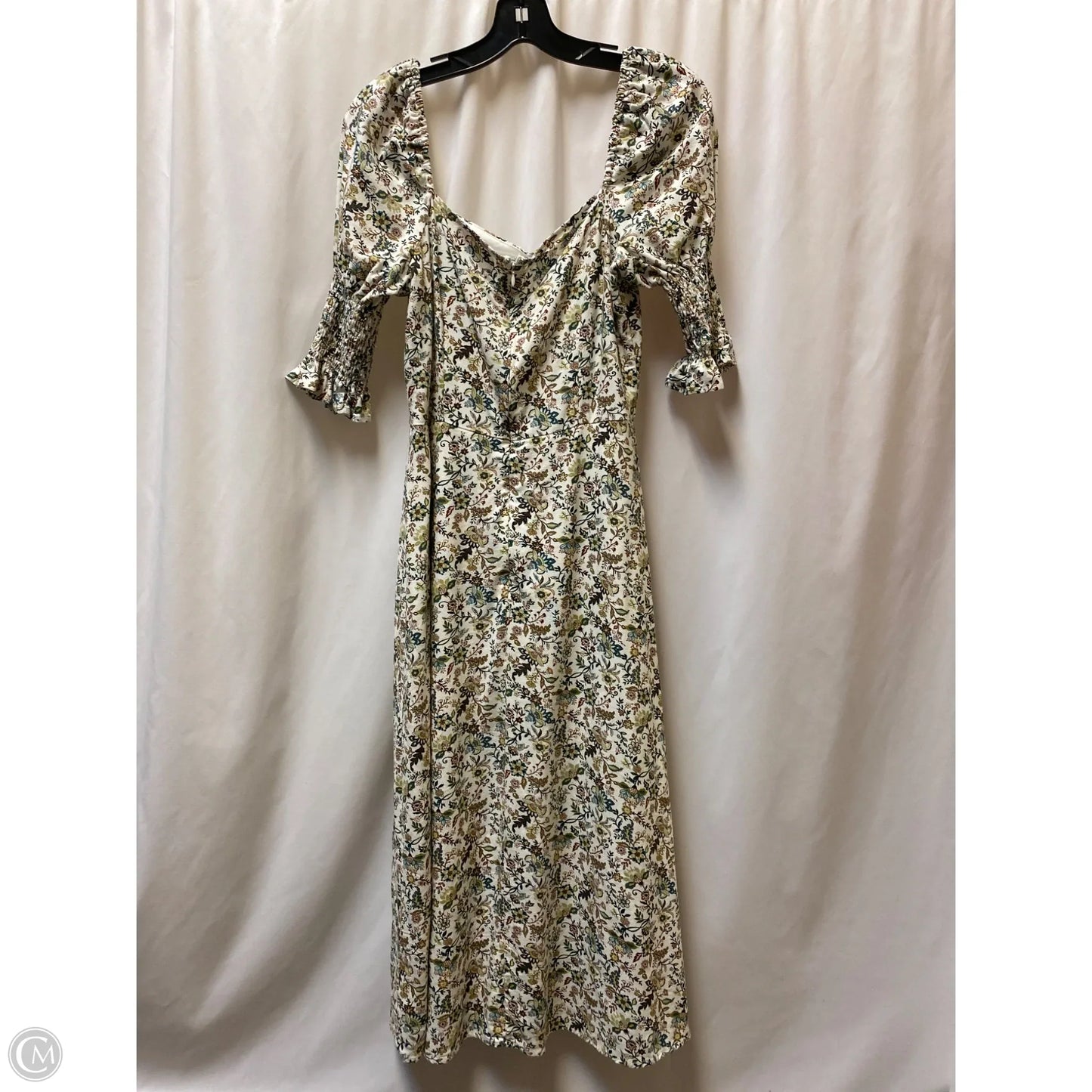 Dress Casual Maxi By Francesca's In Green, Size: L