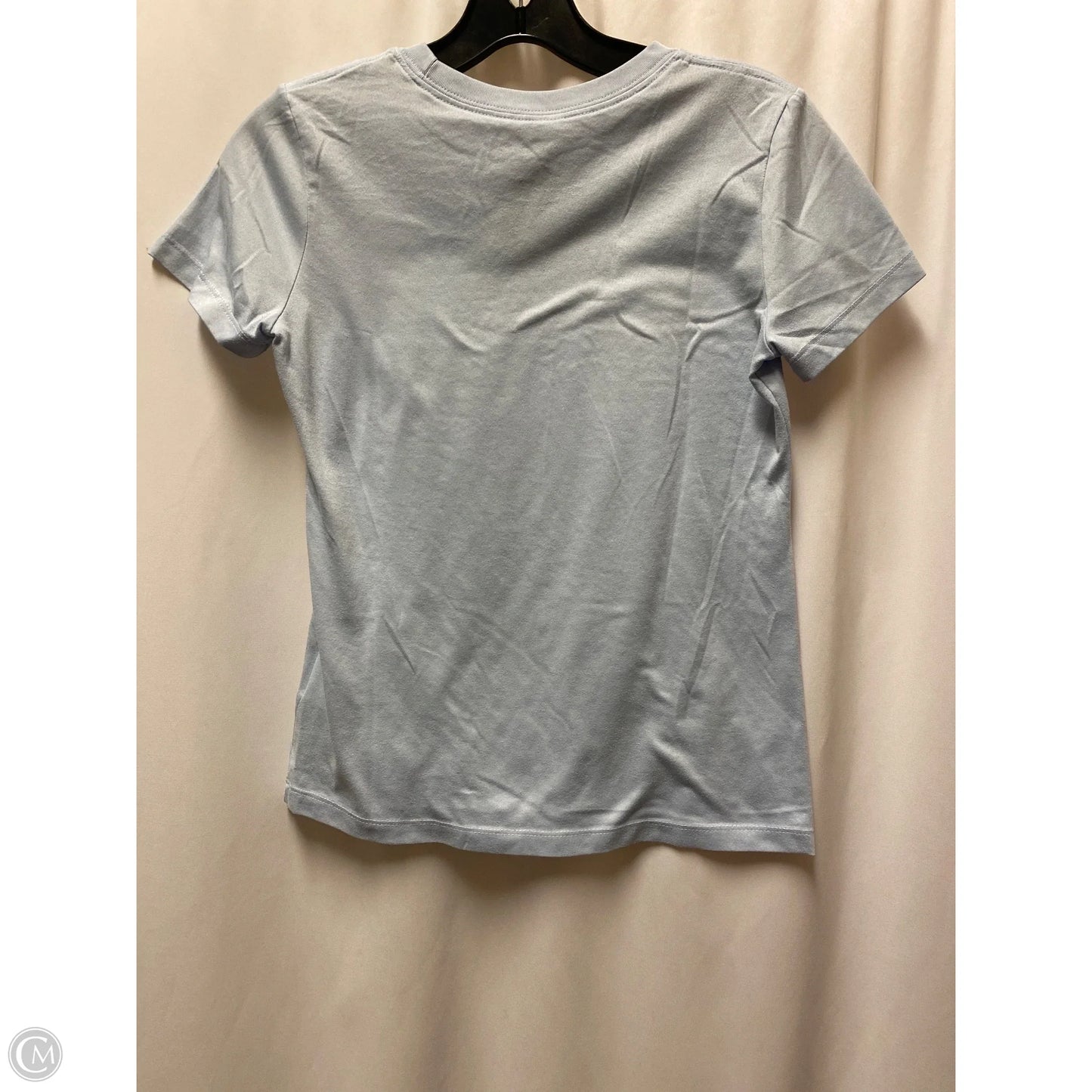 Athletic Top Short Sleeve By Nike In Blue, Size: Xs