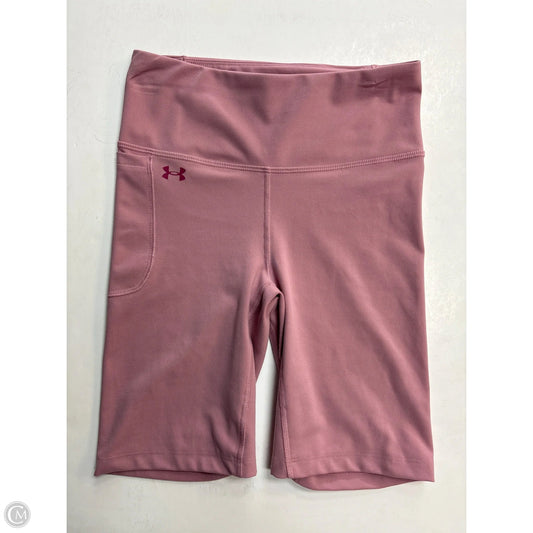 Athletic Shorts By Under Armour In Pink, Size: S
