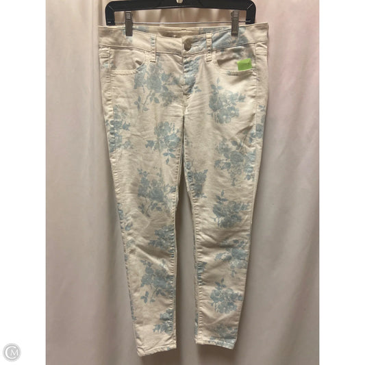Jeans Skinny By American Eagle In White, Size: 6