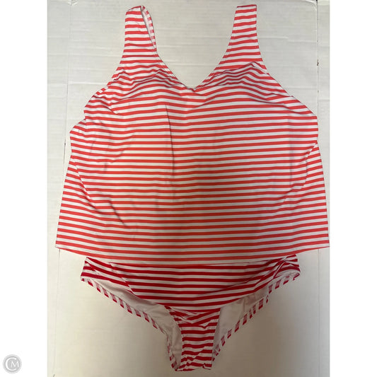 Swimsuit By Clothes Mentor In Red, Size: 2x