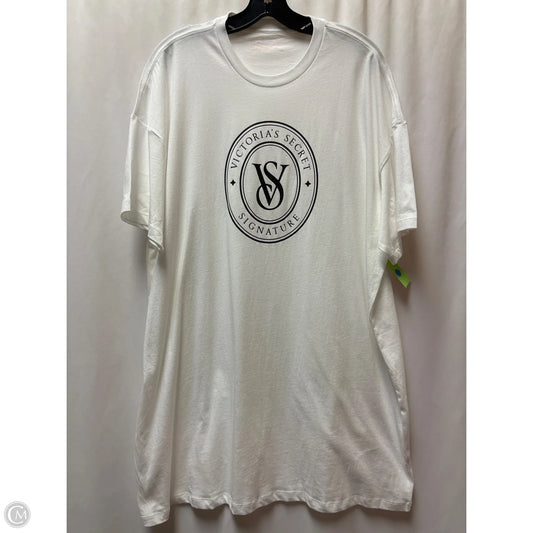 Nightgown By Victorias Secret In White, Size: Xl